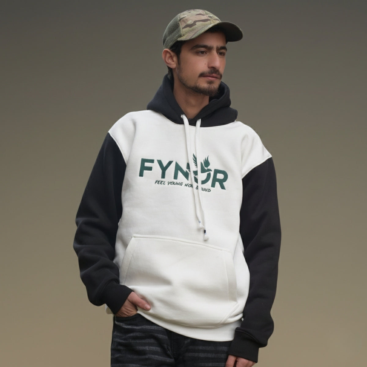 Two-Tone Hoodie 400+GSM