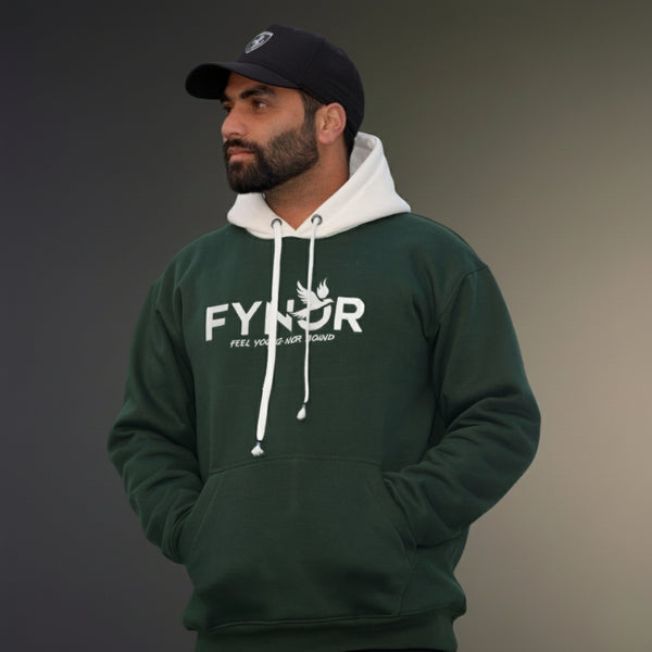 Forest Green Oversized Hoodie | 400+ GSM