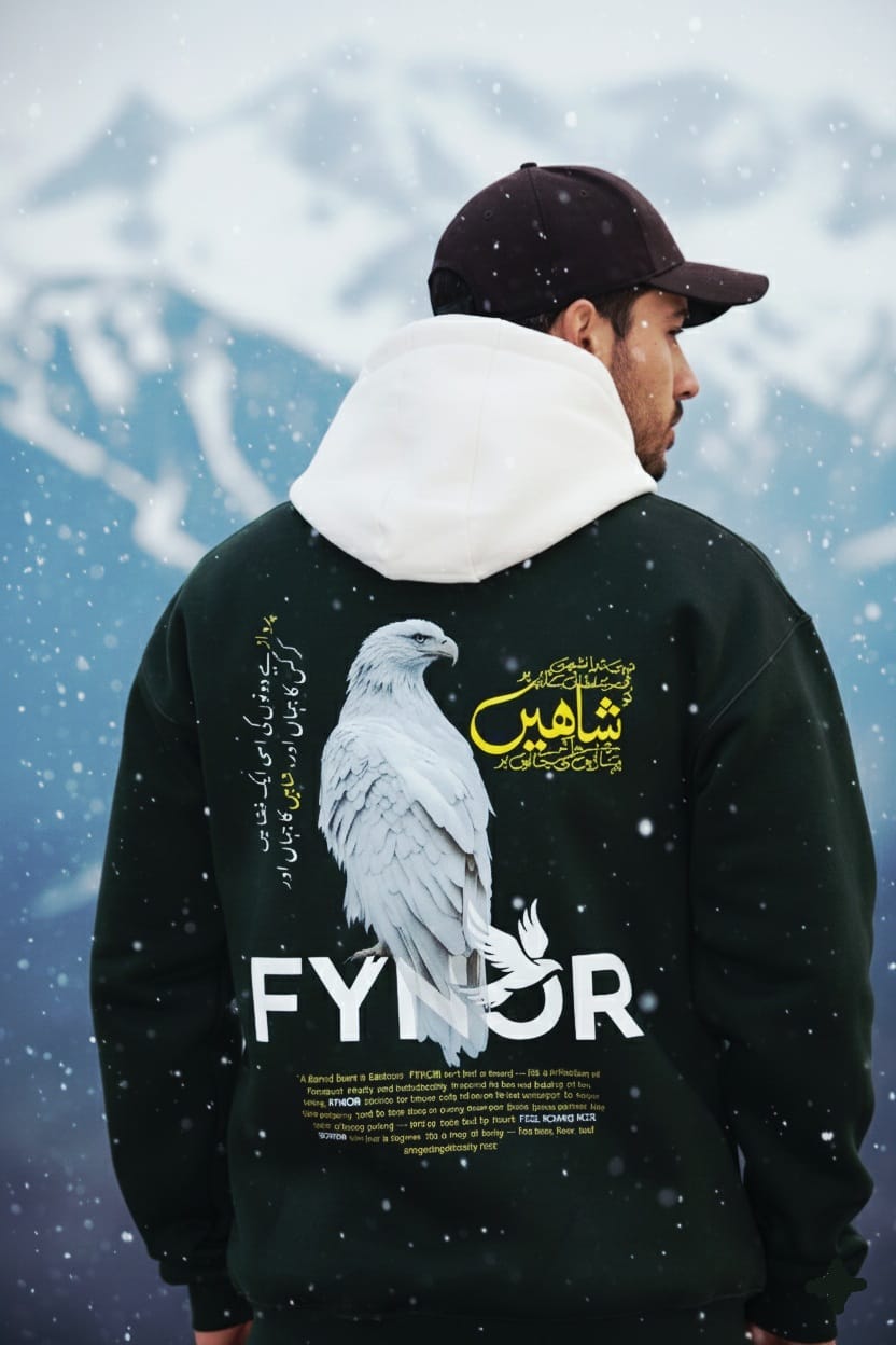 Forest Green Oversized Hoodie | 400+ GSM